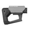 Der GTS Scout Buttstock Gen 2 bietet verbesserte Ergonomie, Stabilität und modularen Cheek Riser für präzises Schießen und optimale Rückstoßkontrolle.